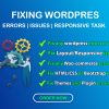 I will fix wordpress, woocommerce issues, css errors, design and responsive issues