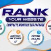 Boost Your Ranking Toward First Page With Complete SEO Service for $390