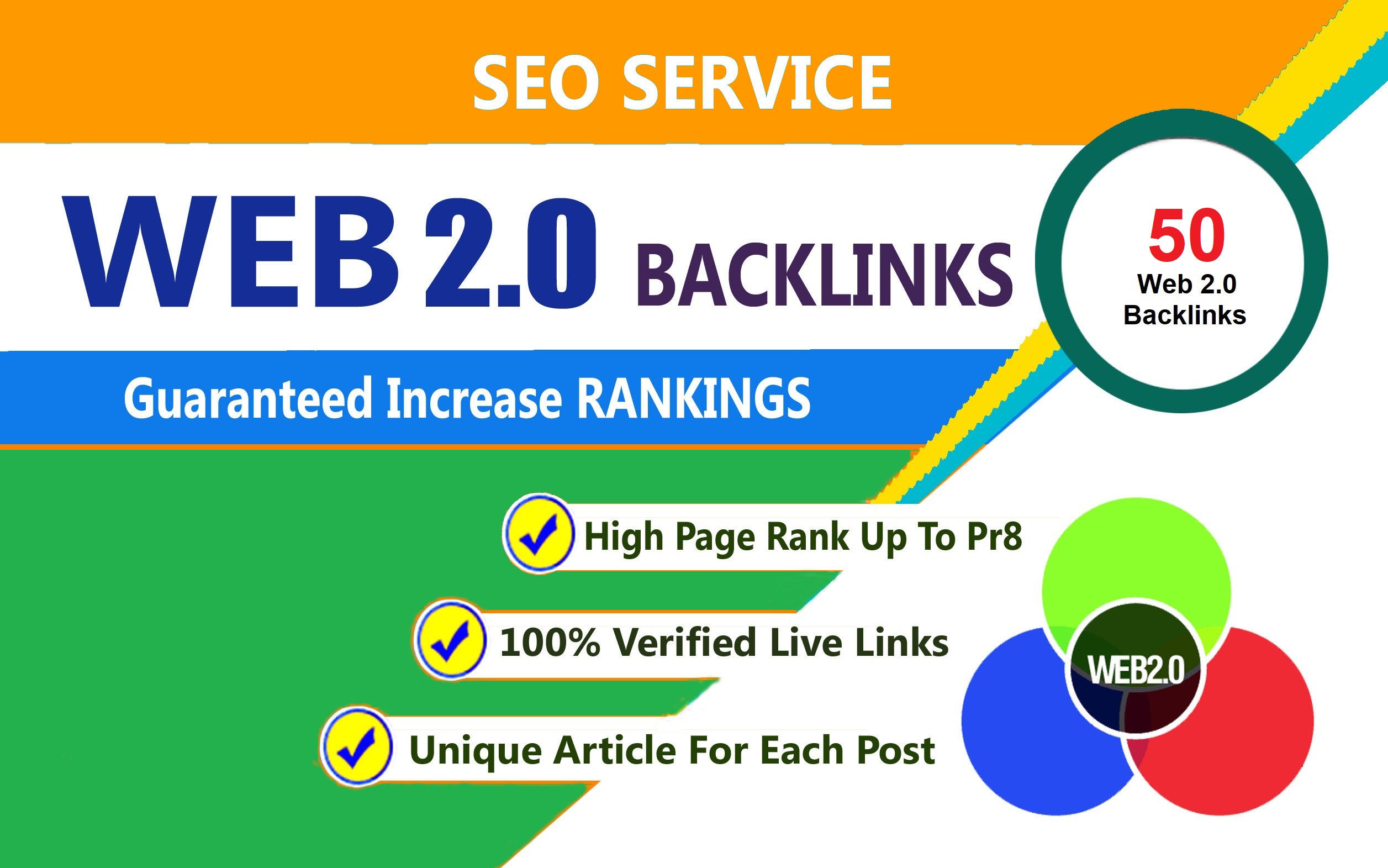 Get 100 Web 2.0 Contextual Backlinks, Buy Dofollow Links in Web 2.0 Blog Sites for $20
