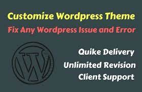 I will fix and customization wordpress website issue and errors