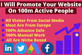 I will promote your website to 100 million people