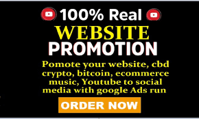 I will promote and market website, crypto, cbd product, promote nft or web traffic