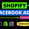 I will be facebook ads campaign manager, run shopify fb ads campaign or fb advertising