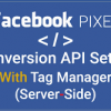 I will fix or setup facebook pixel ios 14 update conversion API with GTM