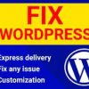 I will fix complex wordpress issues, fix wordpress errors, fix bug