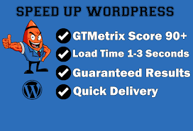 I will speed up wordpress site for you