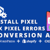 I will install facebook pixel fix IOS 14 error with conversion API