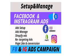 I will setup and manage your facebook ads campaign,instagram ads,fb advertising