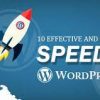 I will do word press website speed optimization