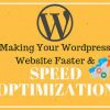 I will word press speed optimization speed up word press website google page speed