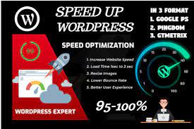 I will do wordpress speed optimization for google page speed insights, gtmetrix