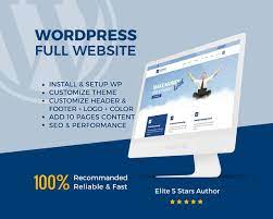 will do SEO wordpress full professional service