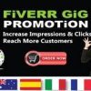 I will promote and boost your gig to reach more audience