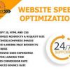 will do wordpress website speed optimization, increase page speed