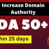 Increase Moz Domain Authority DA50+ of your Website in 25 days for $49